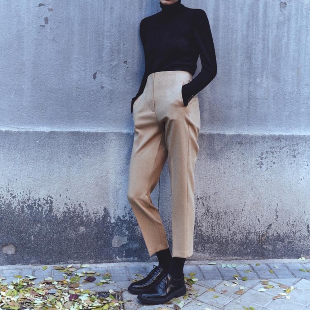 Zara High Waisted Pants - XS